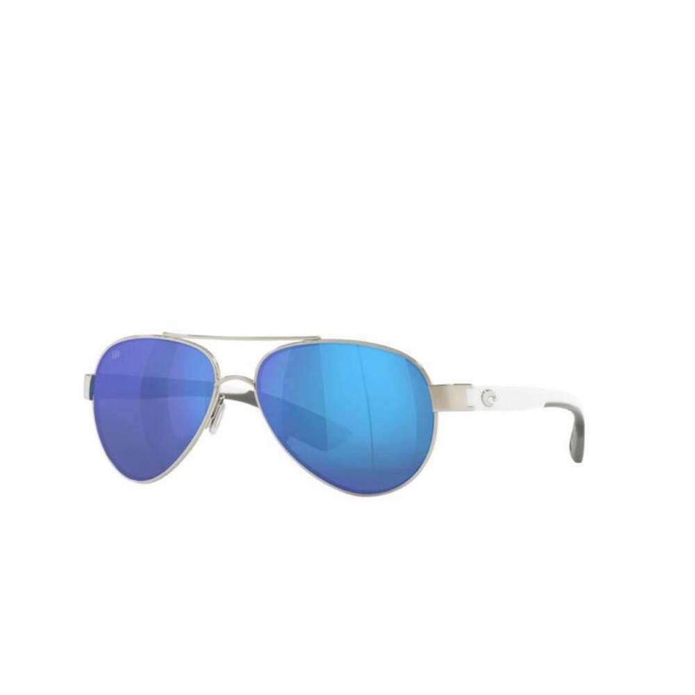 Costa Loreto Silver Frame with Blue Lenses Palladium